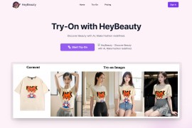 HeyBeauty-在线AI虚拟试衣间 无需亲自试穿即可查看效果