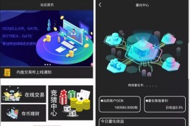 空气币理财系统全新UI源码/理财生息模式/定制功能/附带教程