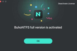 BuhoNTFS 终身版限免- macOS NTFS 格式磁盘读写工具