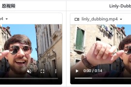Linly-Dubbing：智能视频多语言AI配音/翻译工具